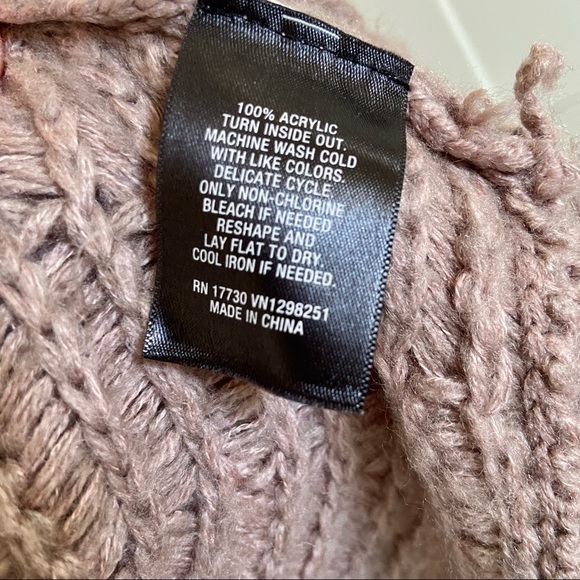 Mossimo Chevron Stitch Open Front Cardigan - Picture 9 of 13